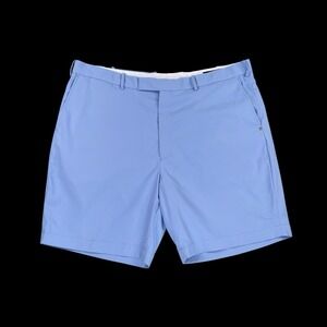 Ralph Lauren RLX Shorts Men 42 Blue Golf Performance Quick Dry Pockets EUC